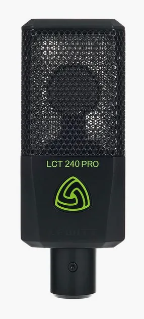 Lewitt LCT 240 PRO BK Stand Bundle, de XLR-aansluiting onderaan