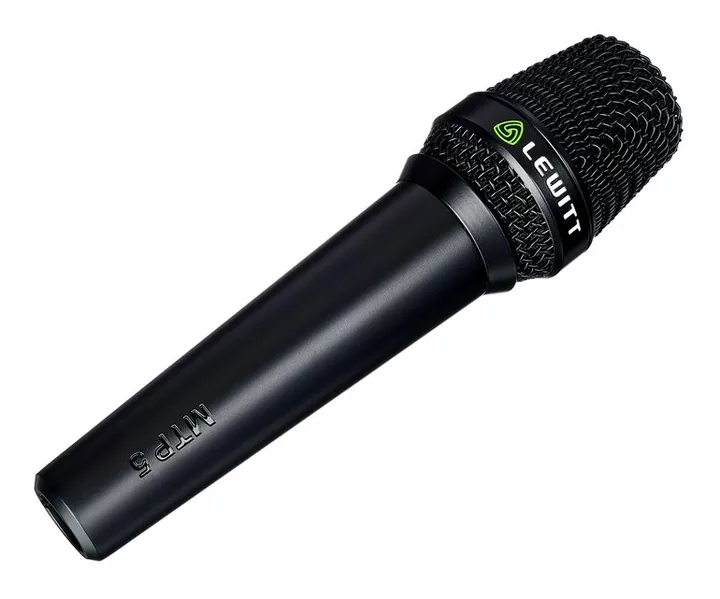 Lewitt MTP 5, de XLR-aansluiting onderaan