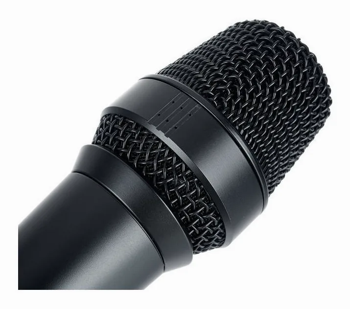 Lewitt MTP 840 DM, de microfoonkorf van dichtbij