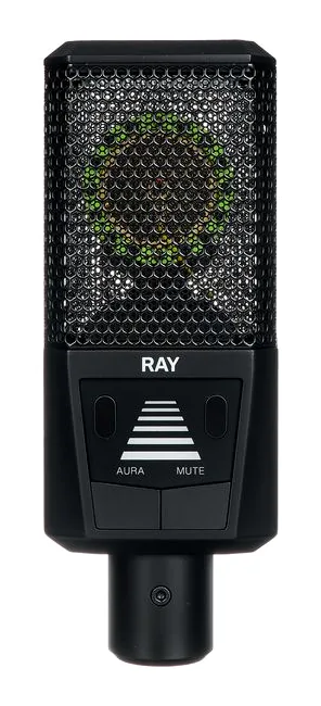 Lewitt RAY Autofocus Microphone, het frontale grillewerk