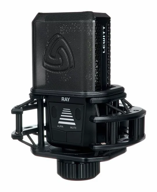 Lewitt RAY Podcast Bundle, de XLR-aansluiting onderaan