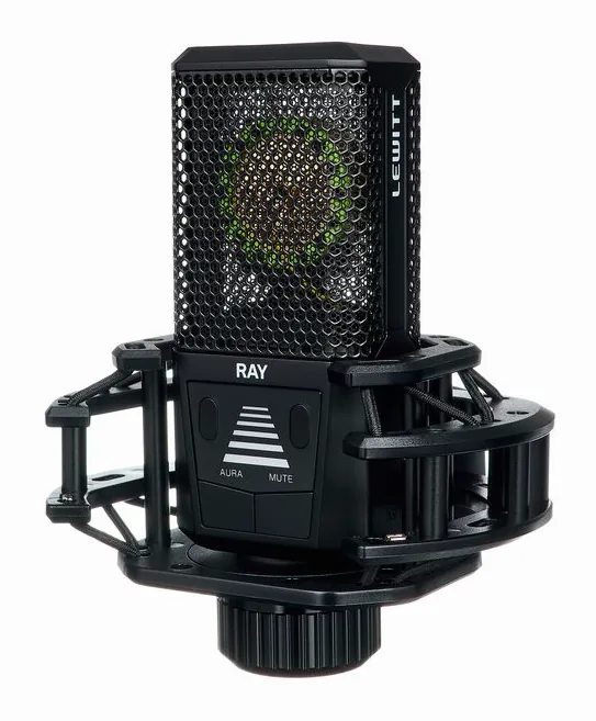 Lewitt RAY Podcast Bundle, het frontale grillewerk