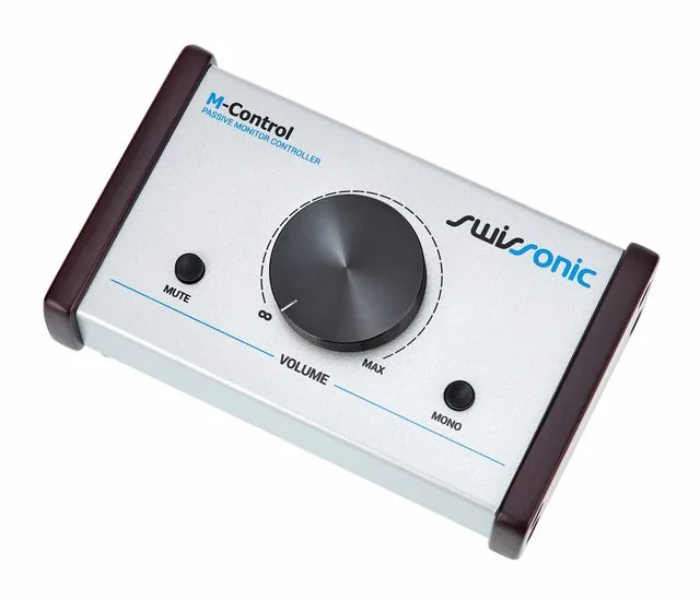M-Audio BX4 M-Control Bundle, de behuizing van opzij