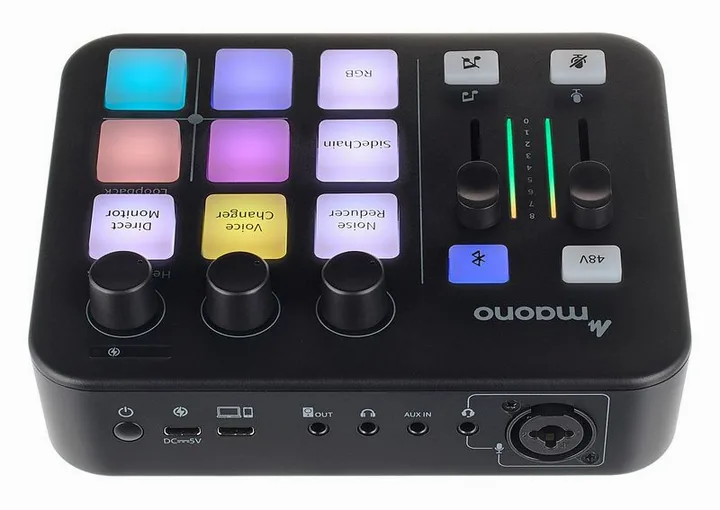 Maono Maonocaster G1 NEO, de bovenkant van het apparaat