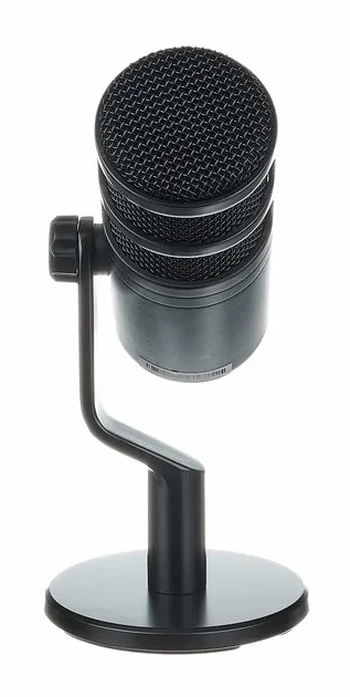 Maono PD100 Podcast Mic, de XLR-aansluiting onderaan