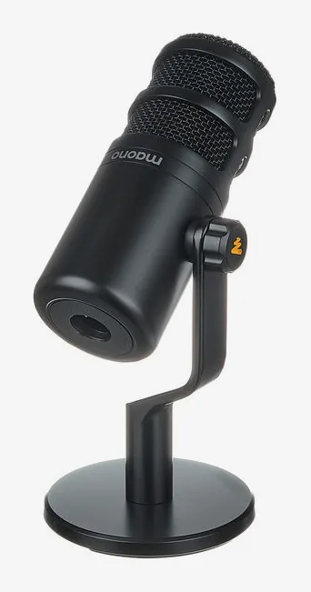 Maono PD100 Podcast Mic, het frontale grillewerk