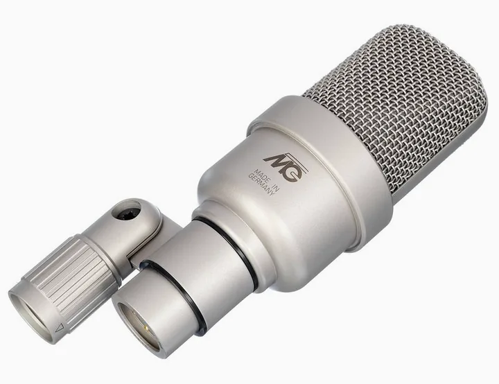 Microtech Gefell M 930 Satin Nickel, de behuizing van opzij