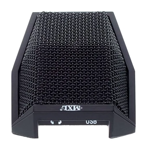 MXL AC-404, de XLR-aansluiting onderaan
