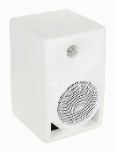 Neumann KH 120 II W AES67, het frontpaneel met de woofer en tweeter
