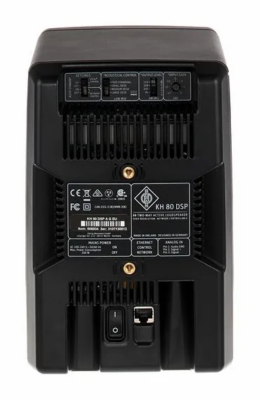 Neumann KH 80 DSP Tilt Stand Bundle, de bassreflexpoort
