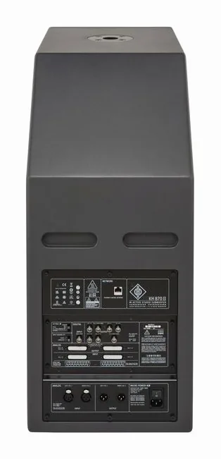 Neumann KH 870 II, de bassreflexpoort