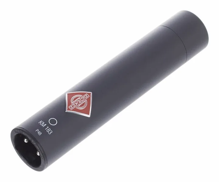 Neumann KM183 mt, de behuizing van opzij