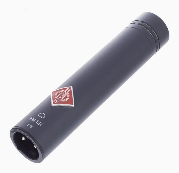 Neumann KM184mt, de behuizing van opzij