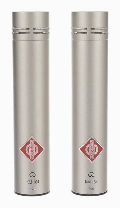 Neumann KM184 Stereo Set, de behuizing van opzij