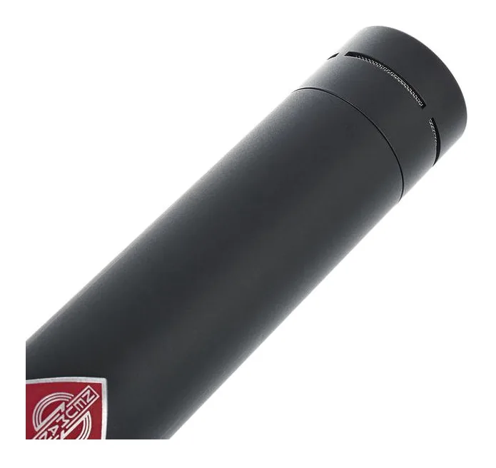 Neumann KM185 mt, de behuizing van opzij