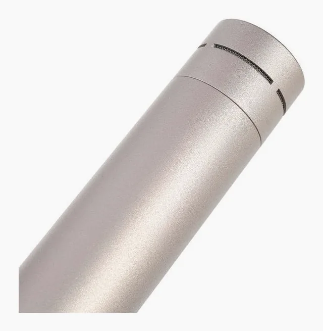 Neumann KM185 Stereo Set, de microfoonkorf van dichtbij