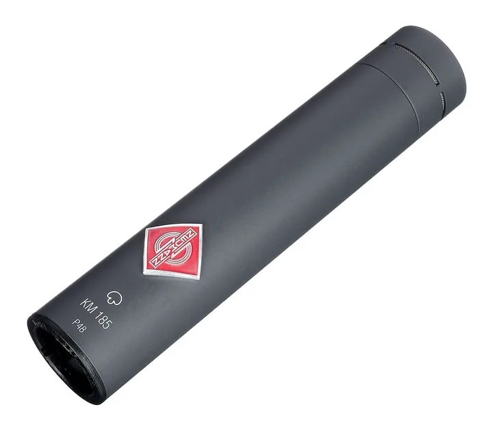 Neumann KM185 Stereo Set mt, het frontale grillewerk