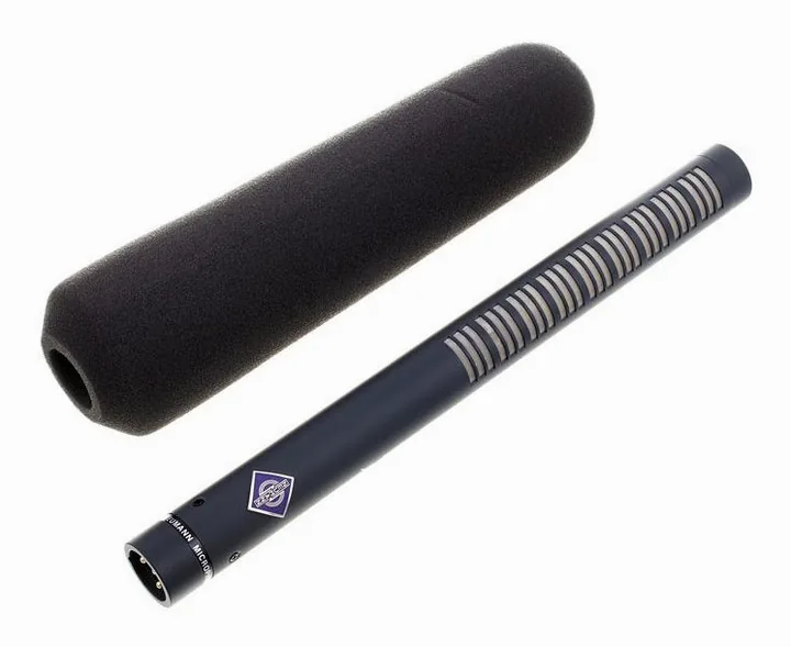 Neumann KMR 81 I mt, de microfoonkorf van dichtbij