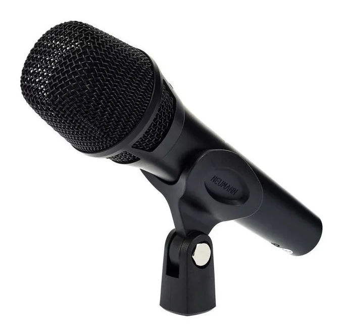 Neumann KMS 105 BK Bundle, het logo en de afwerking