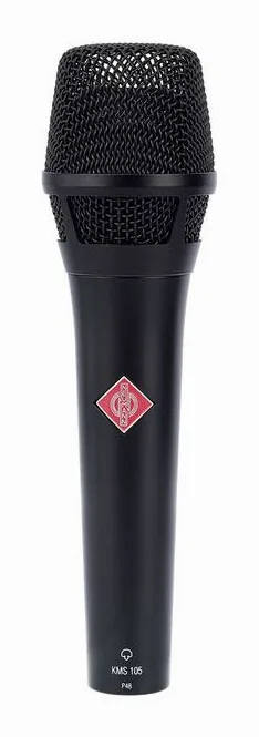 Neumann KMS 105 BK Elegance Bundle, het frontale grillewerk