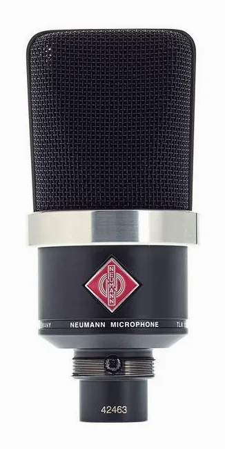 Neumann TLM 102 BK Bundle, de behuizing van opzij