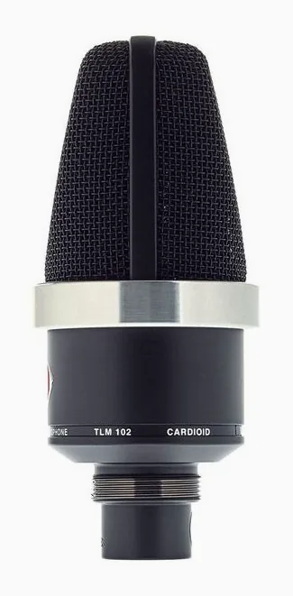 Neumann TLM 102 BK Bundle, de behuizing van opzij