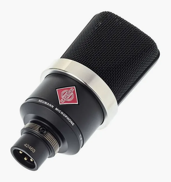 Neumann TLM 102 BK, de behuizing van opzij