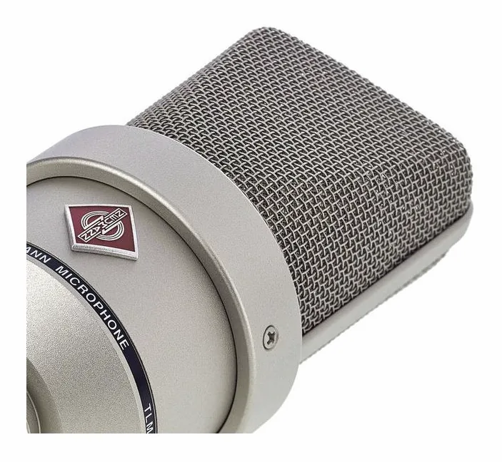 Neumann TLM 103, de microfoonkorf van dichtbij