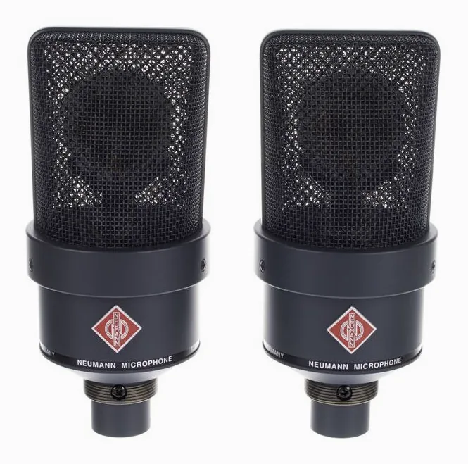Neumann TLM 103 mt Stereo Set, het logo en de afwerking