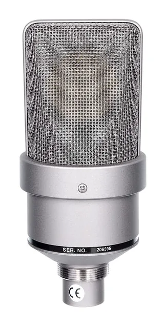 Neumann TLM 103 Stereo Set, de microfoonkorf van dichtbij