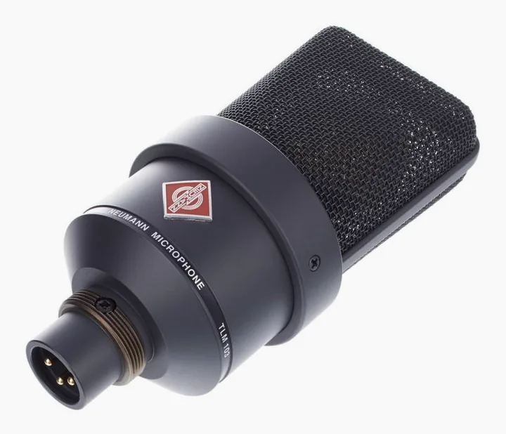 Neumann TLM 103 Studio Set mt, de behuizing van opzij