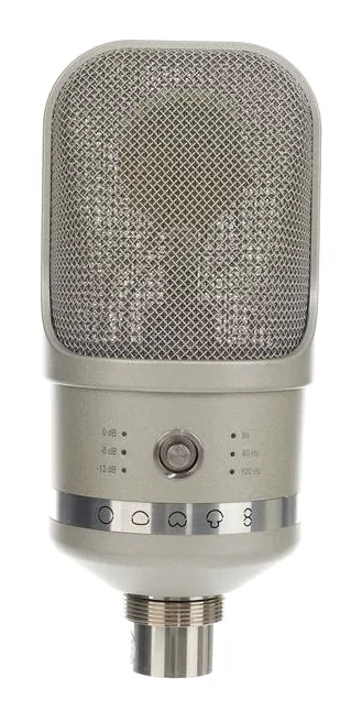 Neumann TLM 107, het frontale grillewerk