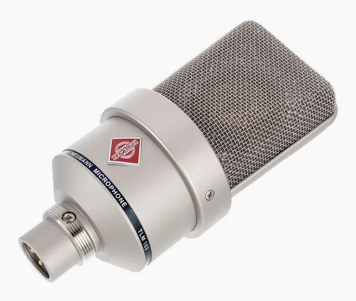 Neumann TLM 103 Mono Set, de XLR-aansluiting onderaan