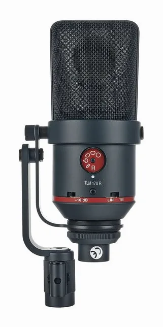Neumann TLM170 R mt, de XLR-aansluiting onderaan