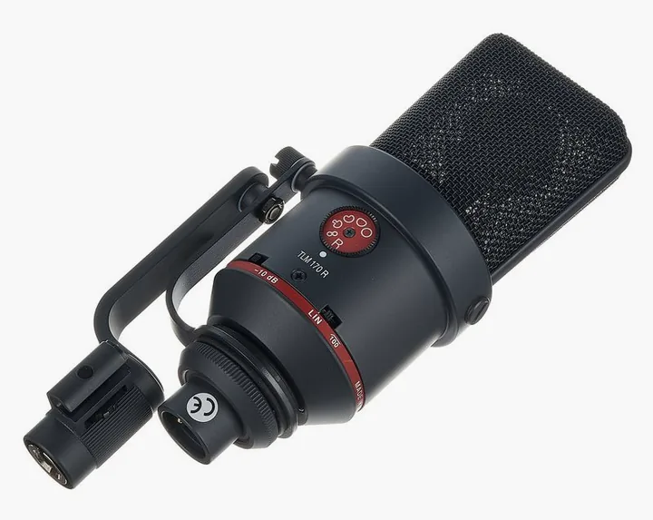 Neumann TLM170 R mt, het logo en de afwerking
