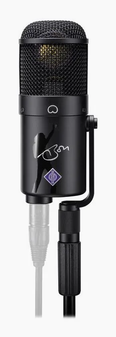 Neumann U47 fet Bon Scott Edition, de behuizing van opzij