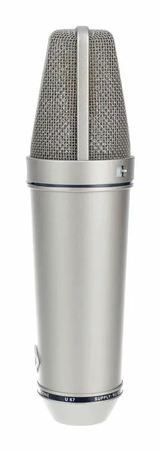 Neumann U67 Set, het frontale grillewerk