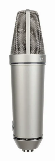 Neumann U87 Ai Studio Set ni, de XLR-aansluiting onderaan