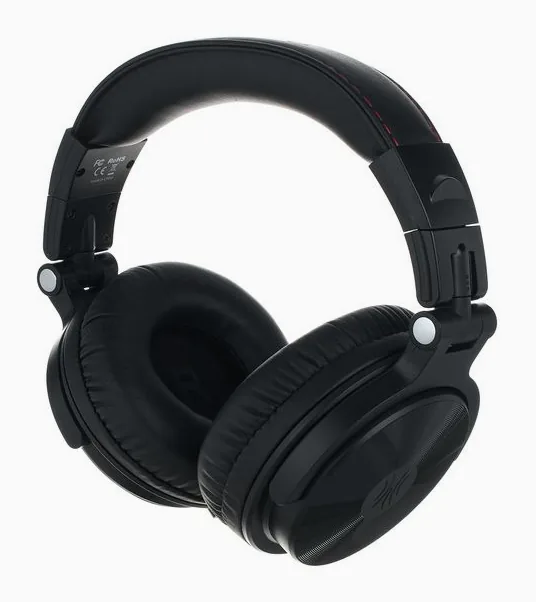 OneOdio Studio Wireless C Black, het opgevouwen model
