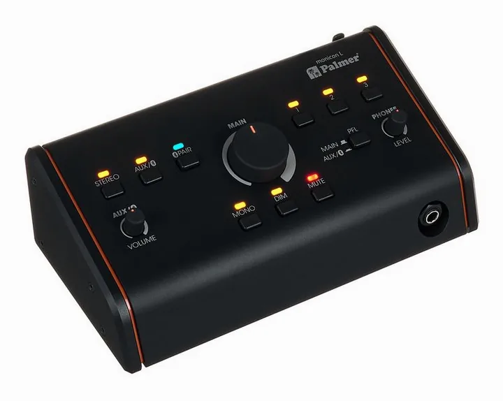Palmer Monicon L G2, de regelaars aan de achterzijde
