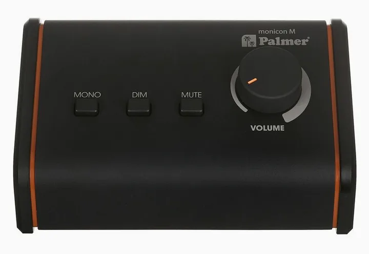 Palmer Monicon M G2, het frontpaneel met de woofer en tweeter