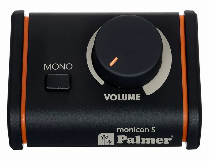 Palmer Monicon S G2, het frontpaneel met de woofer en tweeter