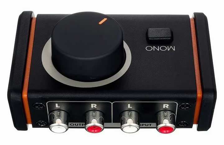 Palmer Monicon S G2, de achterkant met de aansluitingen