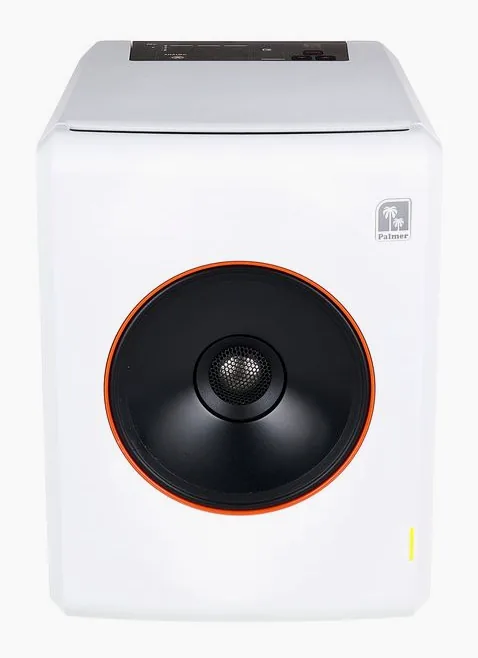 Palmer Orbit 11 White, de behuizing van opzij