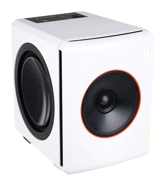 Palmer Orbit 11 White, de behuizing van opzij