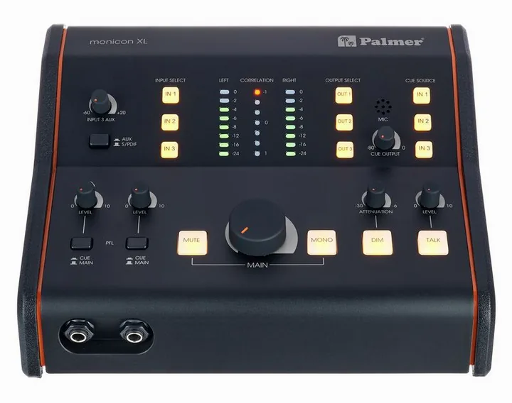 Palmer Orbit 11 White - MoniconXL Set, de regelaars aan de achterzijde