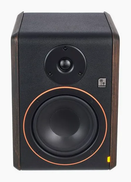 Palmer STUDIMON 5, het frontpaneel met de woofer en tweeter