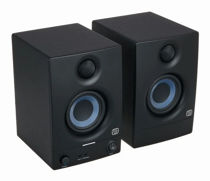 Presonus Eris 3.5 2nd Gen, het logo en de afwerking