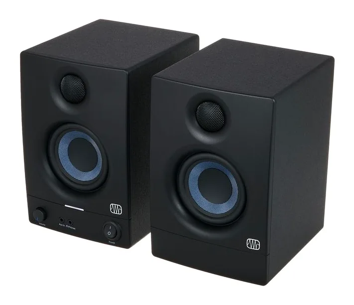 Presonus Eris 3.5 2nd Gen Stand Set, het frontpaneel met de woofer en tweeter
