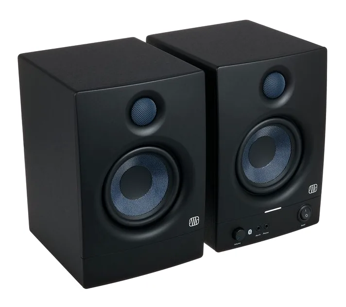 Presonus Eris 4.5BT 2nd Gen, de regelaars aan de achterzijde